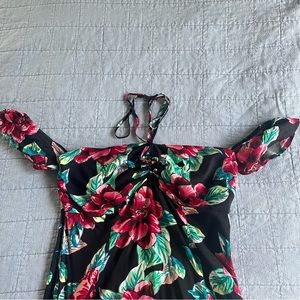 GUESS Rosalyn floral maxi dress